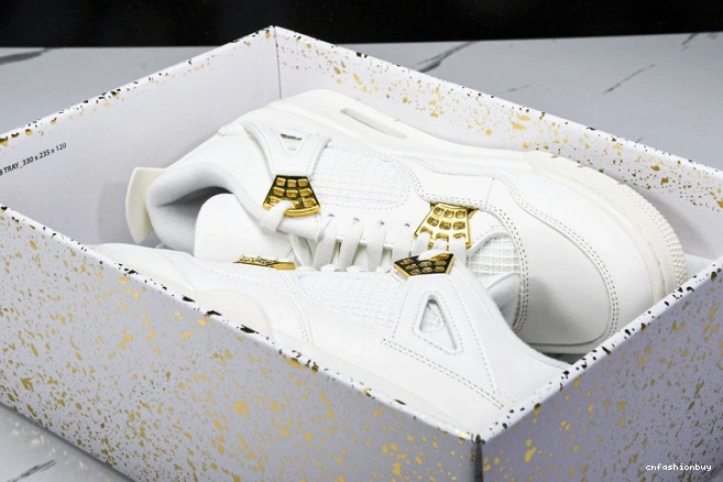 Retro 4 Metallic Jordan Gold AQ9129-170 0910
